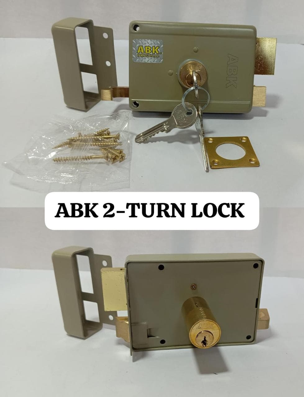 ABK 2-Turn Door Lock