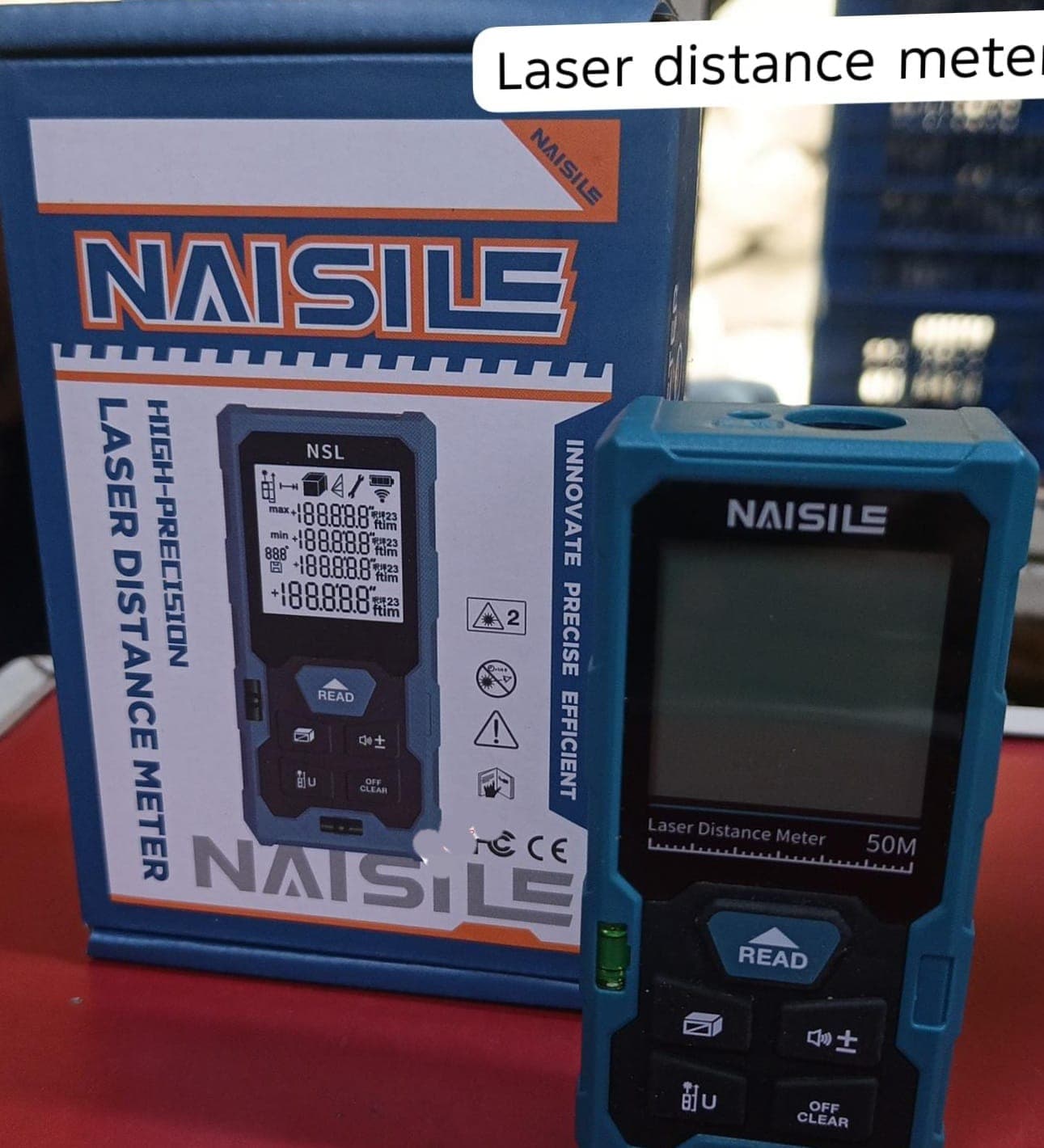 NAISILE 50m High-Precision Laser Distance Meter