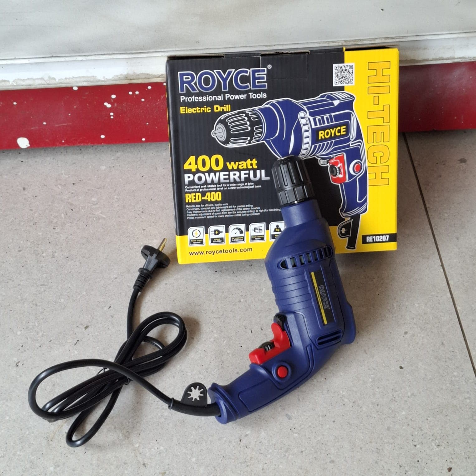 Royce Drill 10mm (400W)