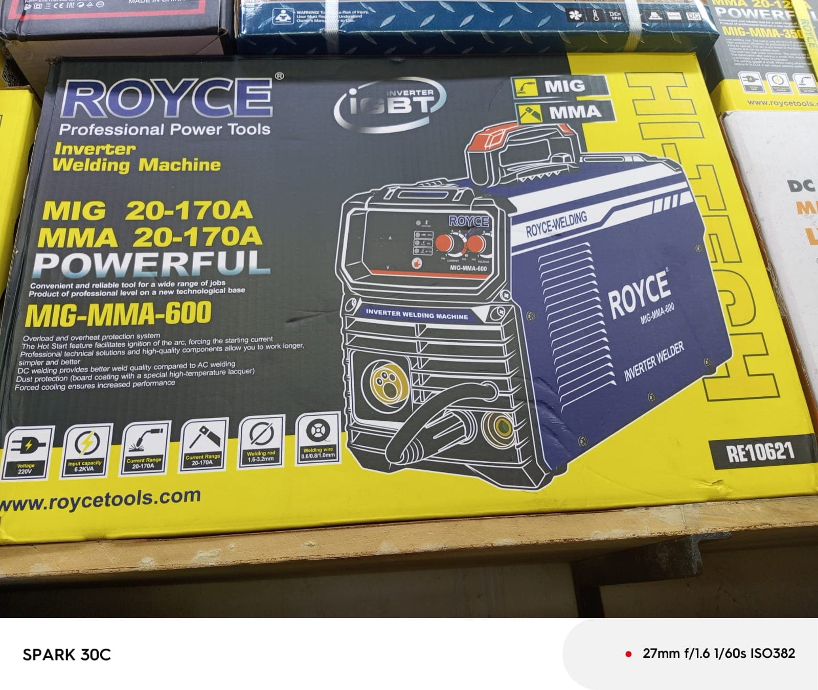 Royce MIG-600 Welding Machine